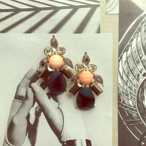 FREE with purchase from closet Rhinestone Earrings